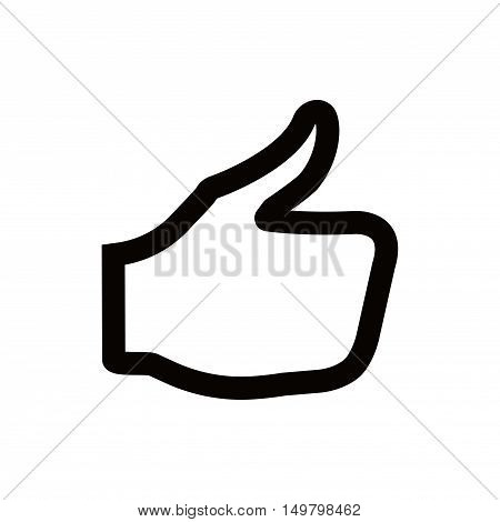 stock vector thumbs up icon vector like icon social network vector icon for app web site etc