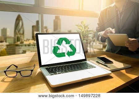 Recycle Green Bio Eco Forest Saving Environment Harmony Ecosystem Conservation Csr Esg Campaign
