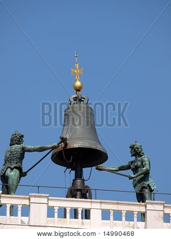 Wenecja St Mark jest wieża zegarowa