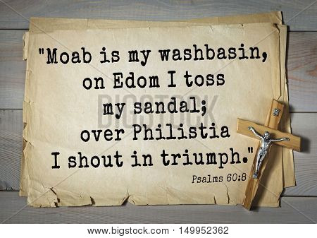 TOP-1000. Bible verses from Psalms.