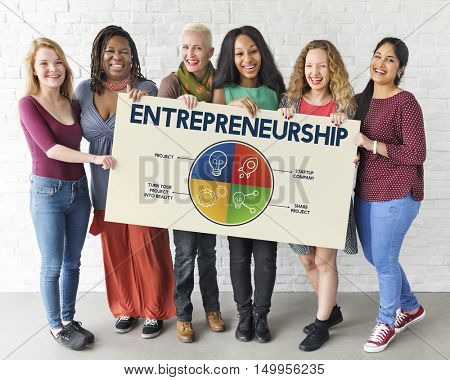 Entrepreneurship Tycoon Small Business Enterprise Concept