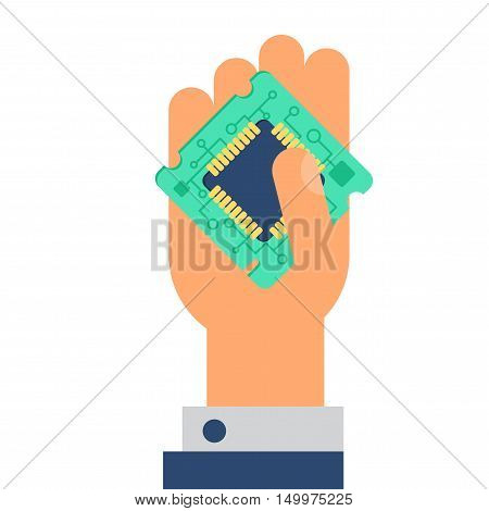 Computer Processor Chip
