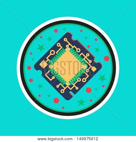 Computer Processor Chip