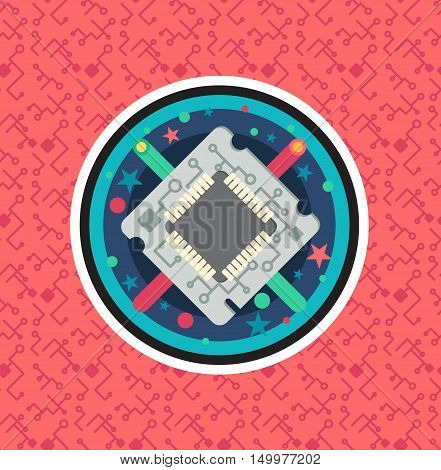Computer Processor Chip