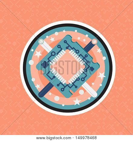 Computer Processor Chip