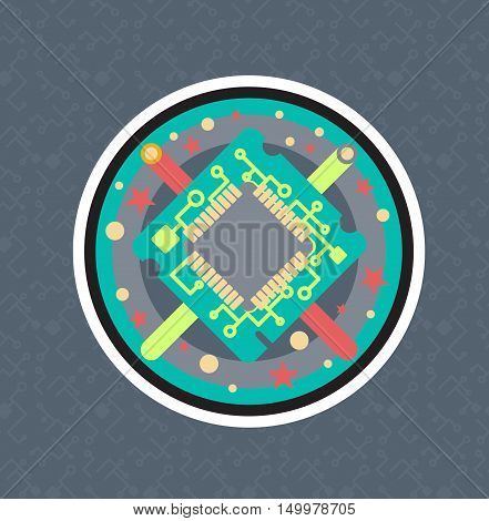 Computer Processor Chip