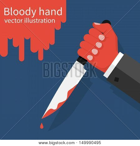 Knife With Dripping Blood