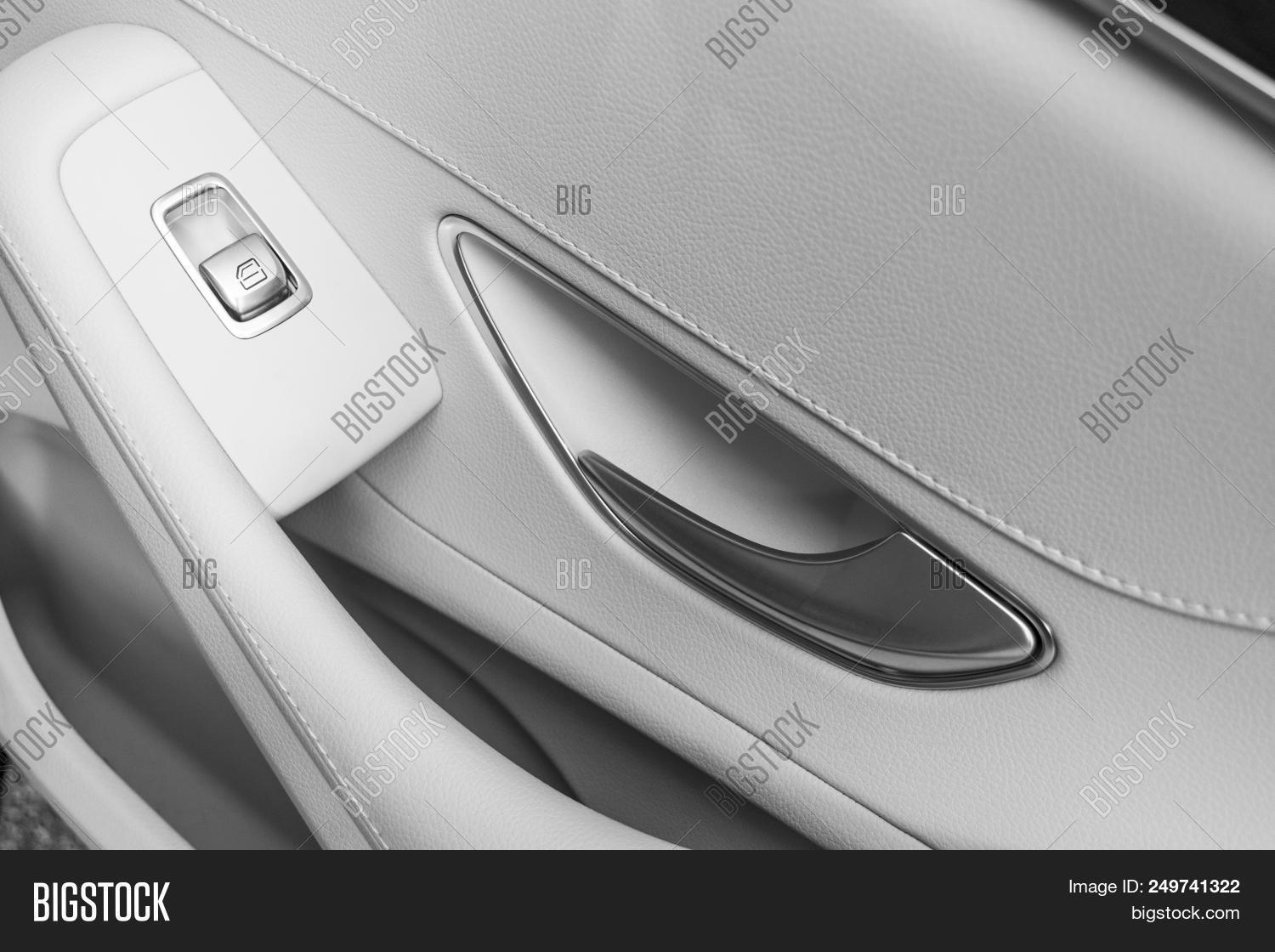 Car White Leather Image & Photo (Free Trial) Bigstock