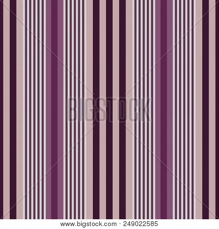 Vertical Stripes Seamless Vector Pattern. Retro Style Print Texture.