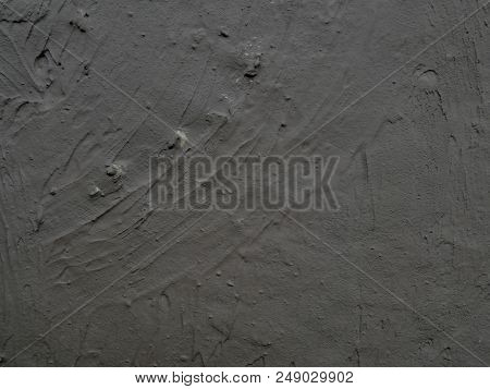Texture Of Clay Wall From Clay House For Background