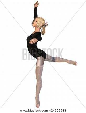 Balletto pratica - atteggiamento Pose