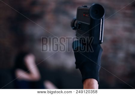 Young Female Human Being Grounded And Kidnapped By Perverted Criminal Man For Recording Abuse Video