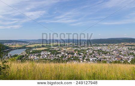 Schweich At Moselle Germany Europe Panorama Picture