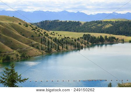 Kerr Dam By Flathead Lake In Polson, Mt