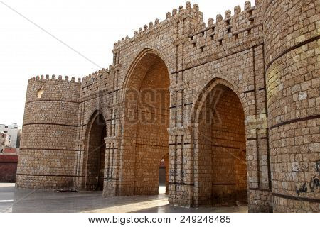 Baab Makkah Gate In Jeddah Al Balad Historical Place Jeddah Saudi Arabia