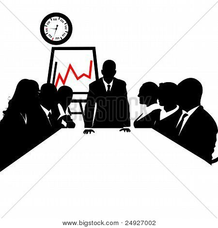 Reunião de negócios