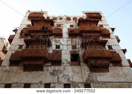 Old City In Jeddah, Saudi Arabia Known As 