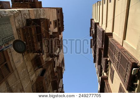 Old City In Jeddah, Saudi Arabia Known As 