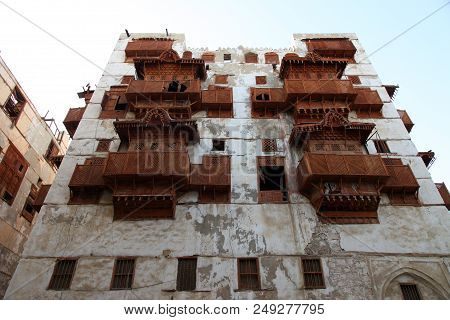 Old City In Jeddah, Saudi Arabia Known As 
