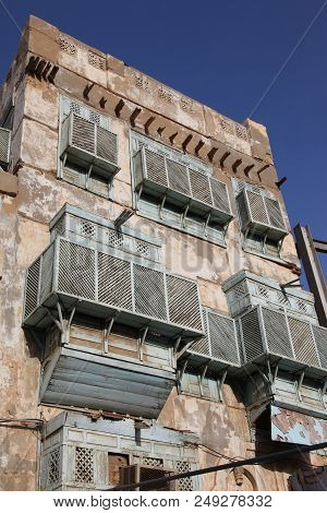 Old City In Jeddah, Saudi Arabia Known As 