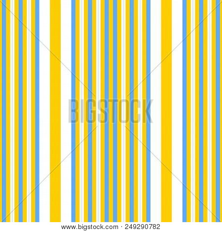 Vertical Stripes Seamless Vector Pattern. Retro Style Print Texture.