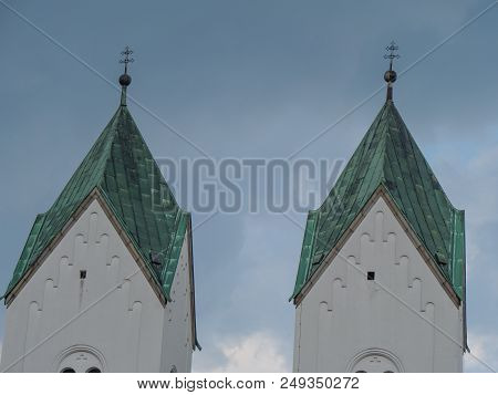 the City of Passau at the danube river