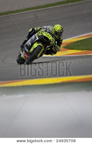 วาเลนเซีย สเปน - 5 พฤศจิกายน: Andrea Iannone ใน motogp Grand Prix ของ Comunitat Valenciana, Ricar
