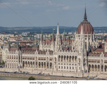Budapest, the famos  capital city of hungary