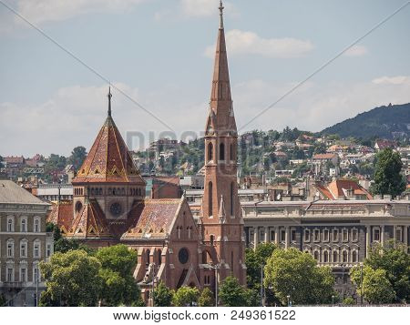 Budapest, the famos  capital city of hungary