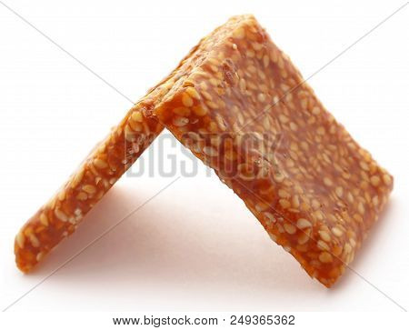 Sesame Caramel Candy Very Popular In Indian Subcontinent