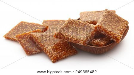 Sesame Caramel Candy Very Popular In Indian Subcontinent
