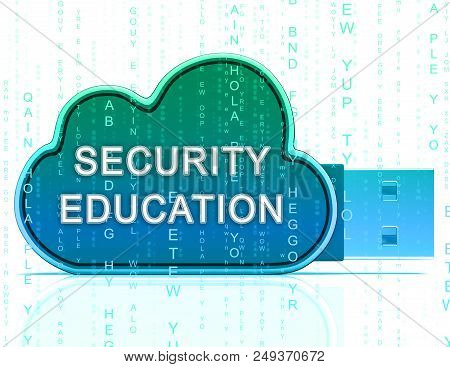 Cybersecurity Education Security Seminar Teaching 3D Rendering