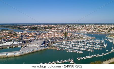 Aerial Photography Of Saint Gilles Croix De Vie In Vendee