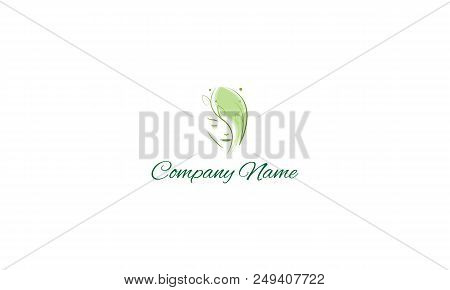 Abstract Image Of A Girl Personifying Nature.
