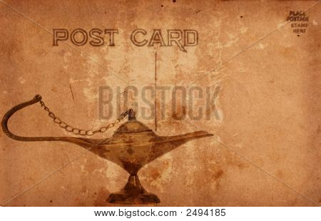 Vintage kartpostal