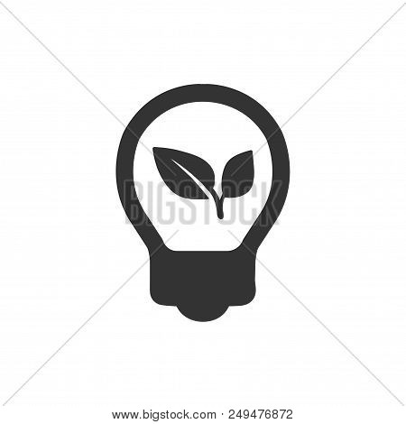 Green Energy Icon That Can Be Used For Designing And Developing Websites, As Well As Printed Materia