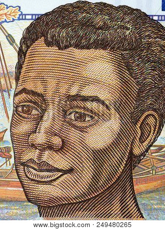 Young Malagasy Man, A Portrait From Malagasy Money