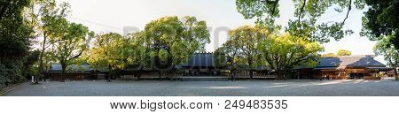 Nagoya, Japan - April 16, 2016: Atsuta-jingu (atsuta Shrine) In Nagoya, Japan