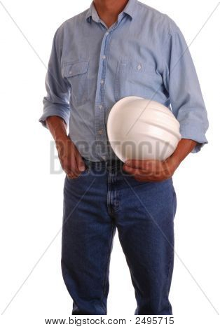 Mann in jeans