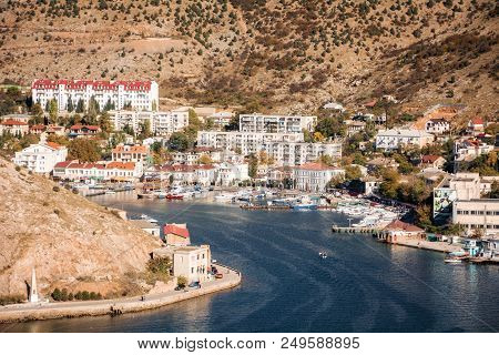 Balaklava Bay, Balaklava City, Sevastopol, Republic Of Crimea