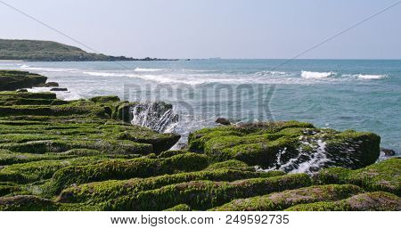 Green Reef in Laomei at Taipei city