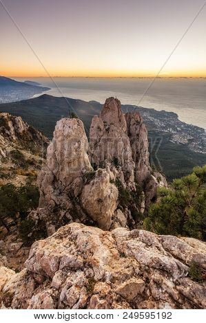 Mountain Range Ai-petri, The Republic Of Crimea.