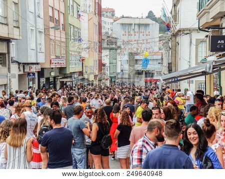 Mugardos, A Coruna, Galicia, Spain Octopus Party 07-14-2018