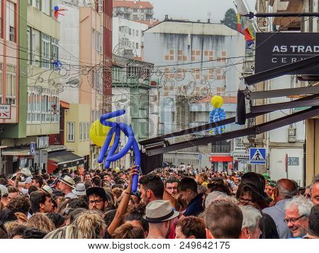 Mugardos, A Coruna, Galicia, Spain Octopus Party 07-14-2018