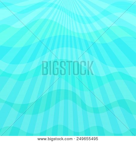 Nautical Wallpaper. Pattern With Lines And Waves. Multicolored Texture. Abstract Dinamic Background.
