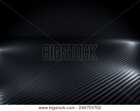 3d image of carbon fiber background