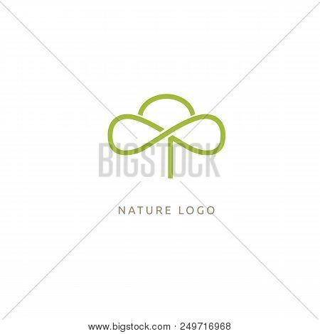Vector Illustration, Graphic Design Editable Design. Tree, Fir-tree, Wood Oakweb Icon