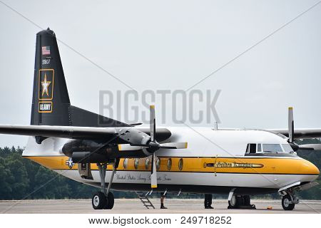 Chicopee, Ma - Jul 14: The 2018 Great New England Airshow At Westover Air Reserve Base In Chicopee, 