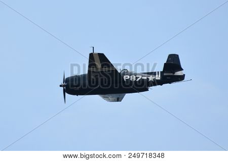 Chicopee, Ma - Jul 14: The 2018 Great New England Airshow At Westover Air Reserve Base In Chicopee, 