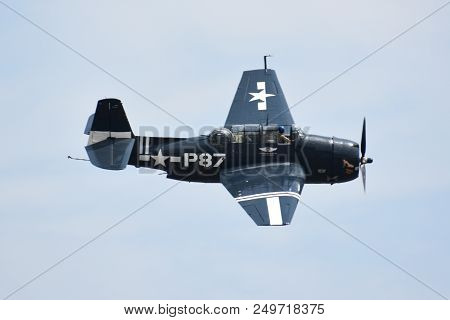 Chicopee, Ma - Jul 14: The 2018 Great New England Airshow At Westover Air Reserve Base In Chicopee, 